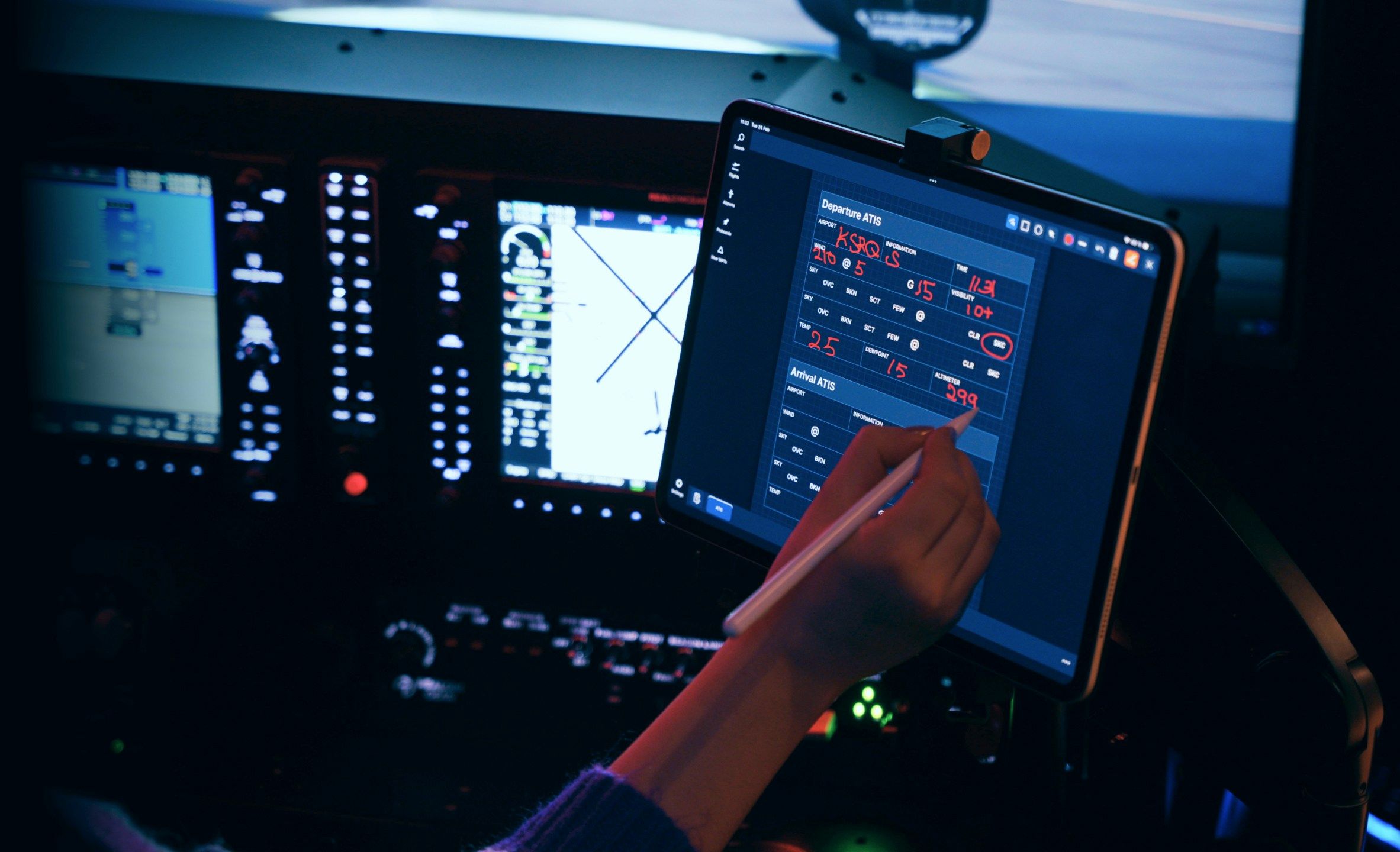 ATIS scratchpad template