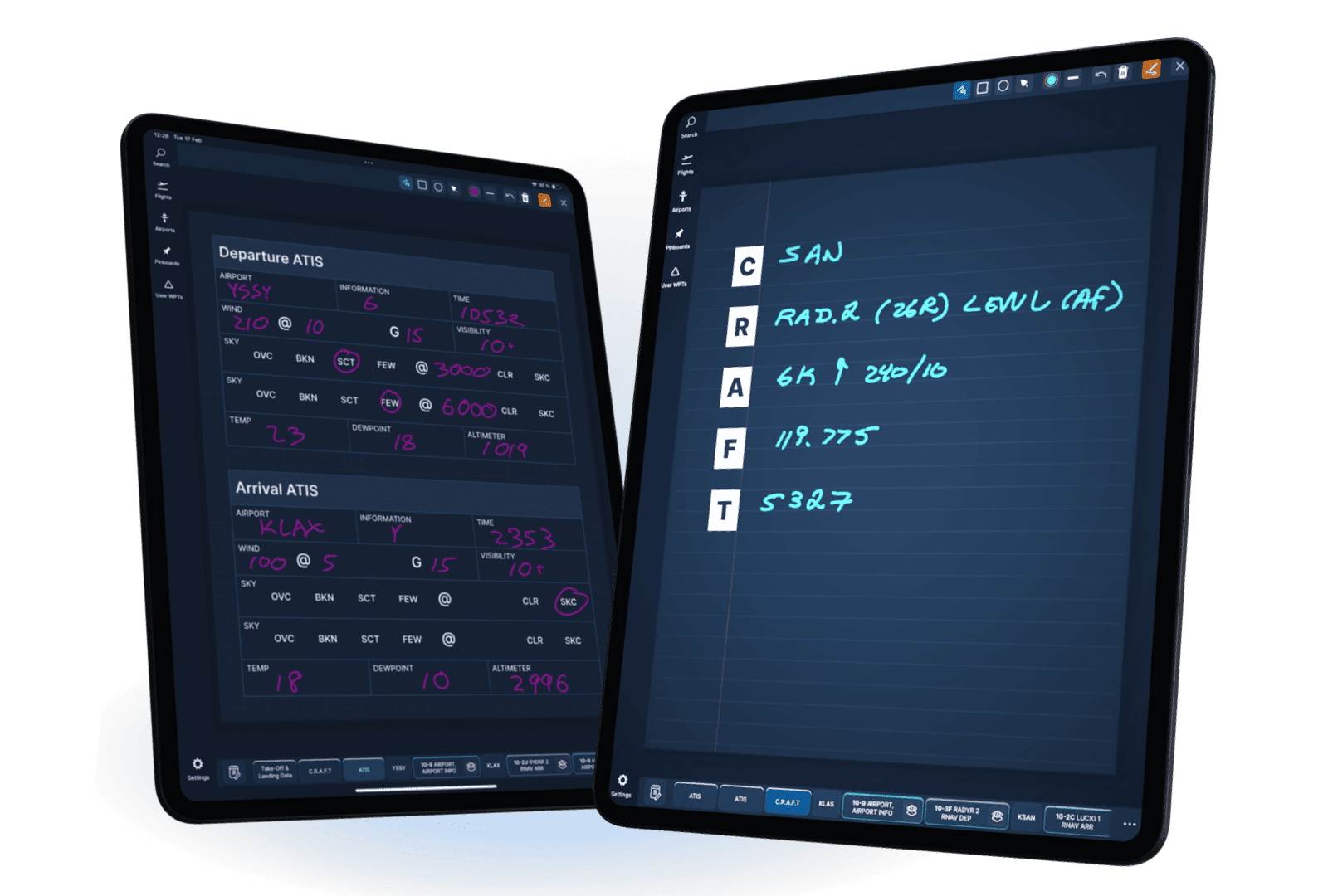 Navigraph Charts Adds Scratchpads — Digital Notepad for Pilots