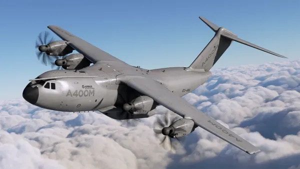 A-400M in flight